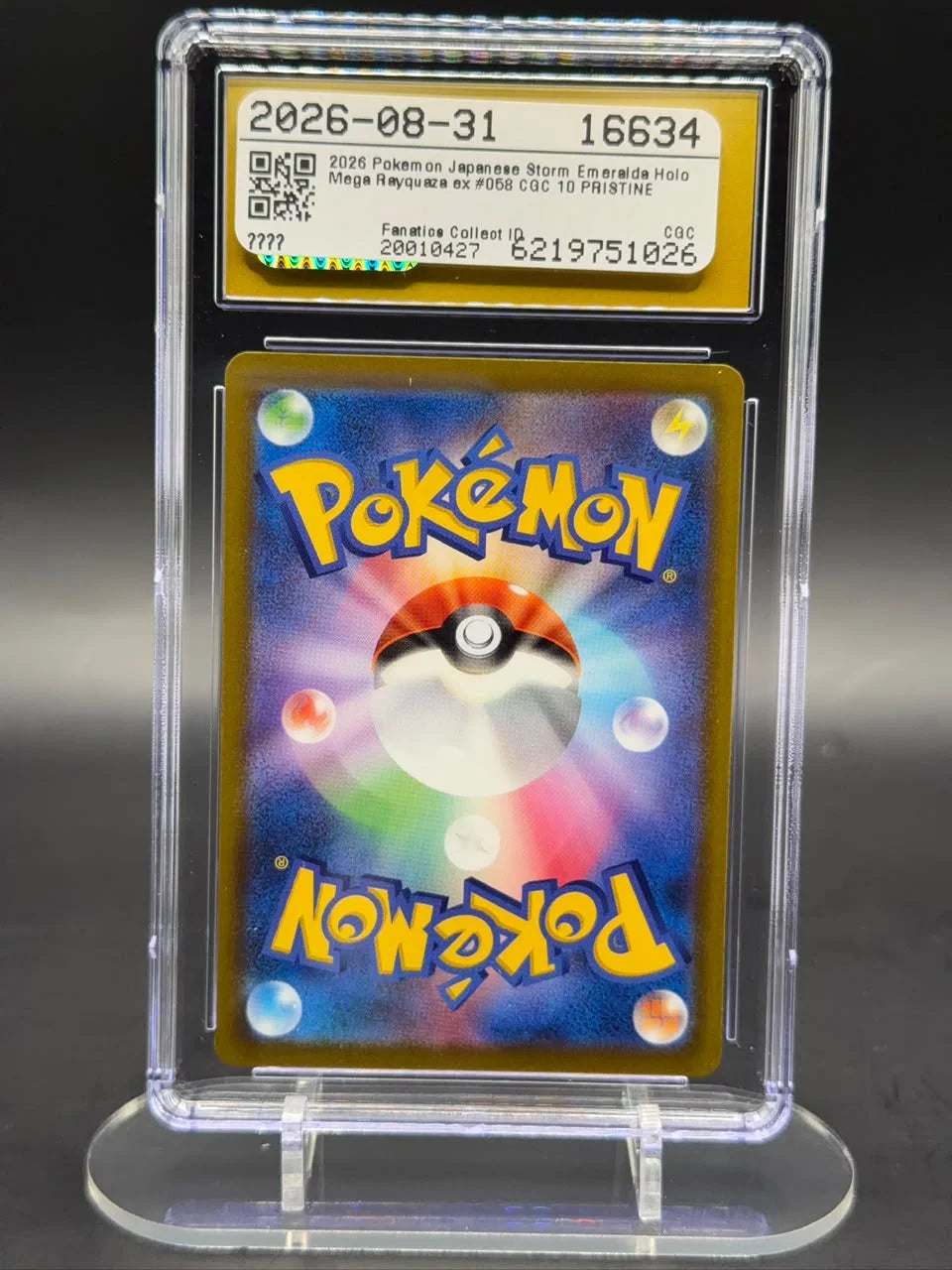 Mega Rayquaza ex 058/076 (Storm Emeralda (Holo))