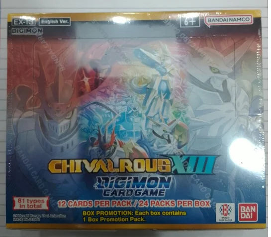 Digimon Card Game Extra Booster Chivalrous XIII [EX-13]