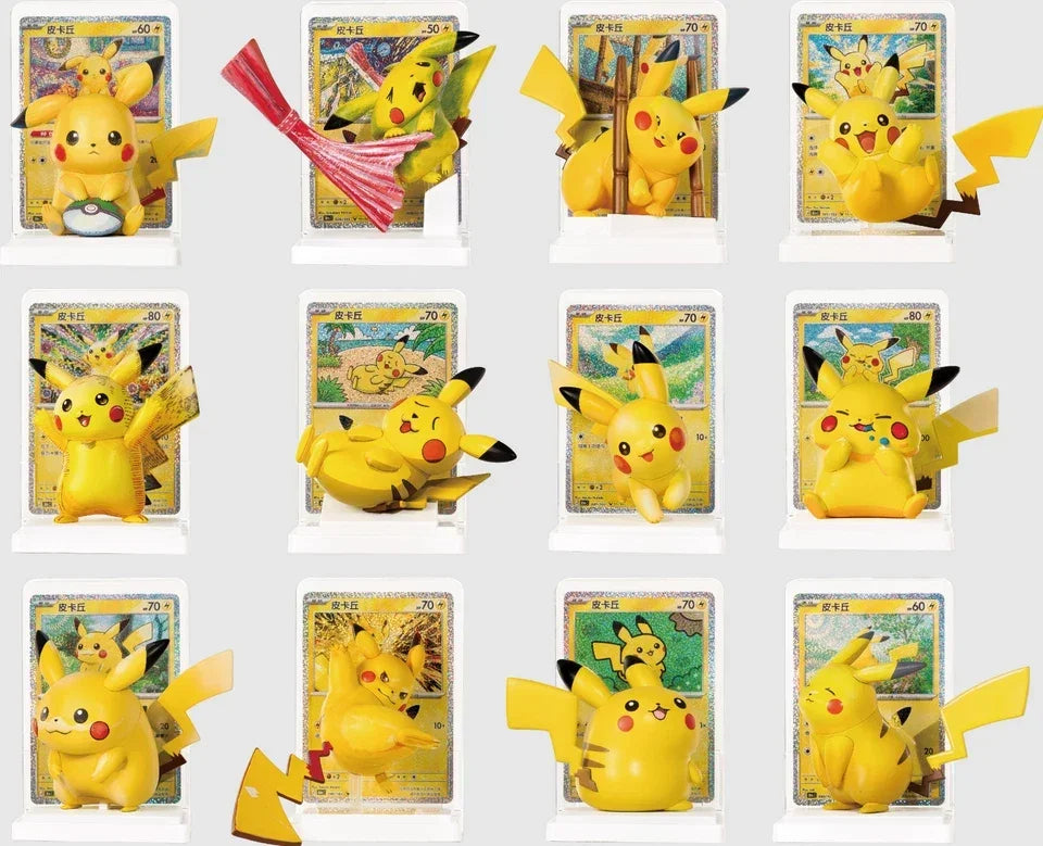 Pokémon Chinese Dream Painting 30th Pikachu Figure Set
