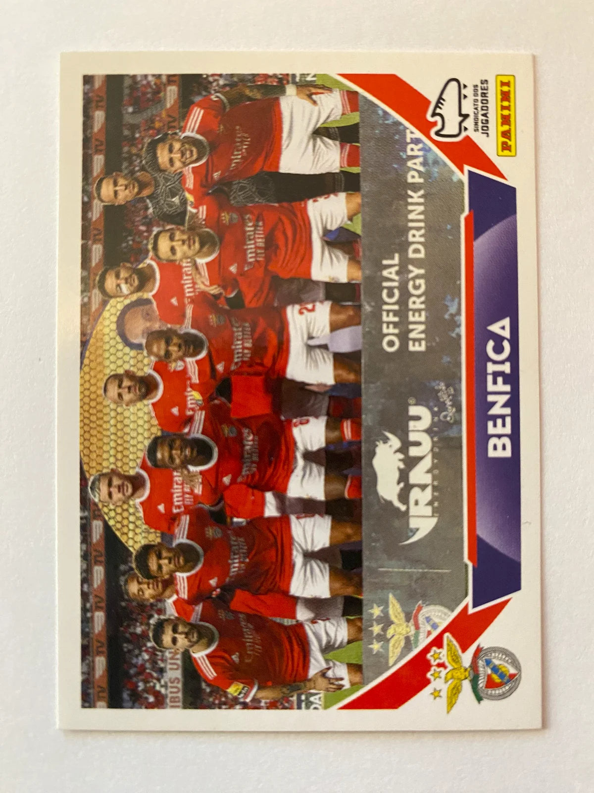 2022-23 Panini Futebol Stickers 38 Plantel - Benfica