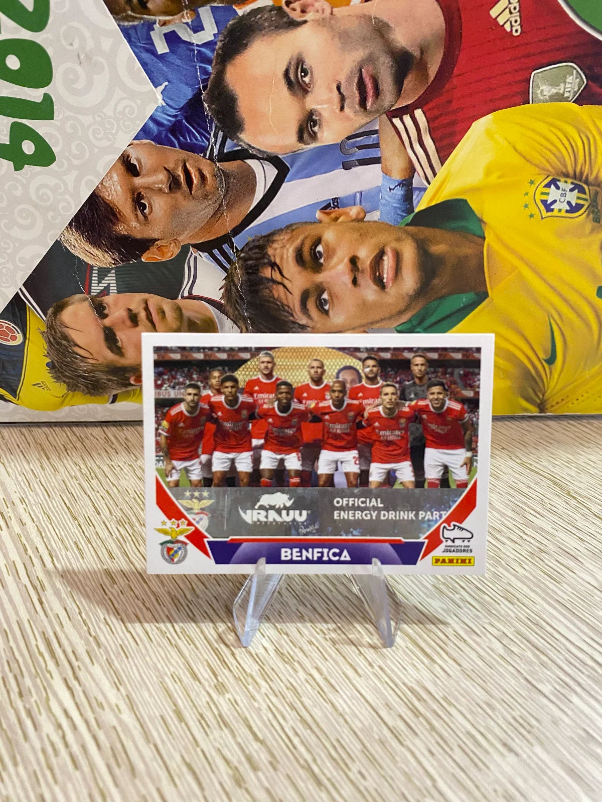 2022-23 Panini Futebol Stickers 38 Plantel - Benfica