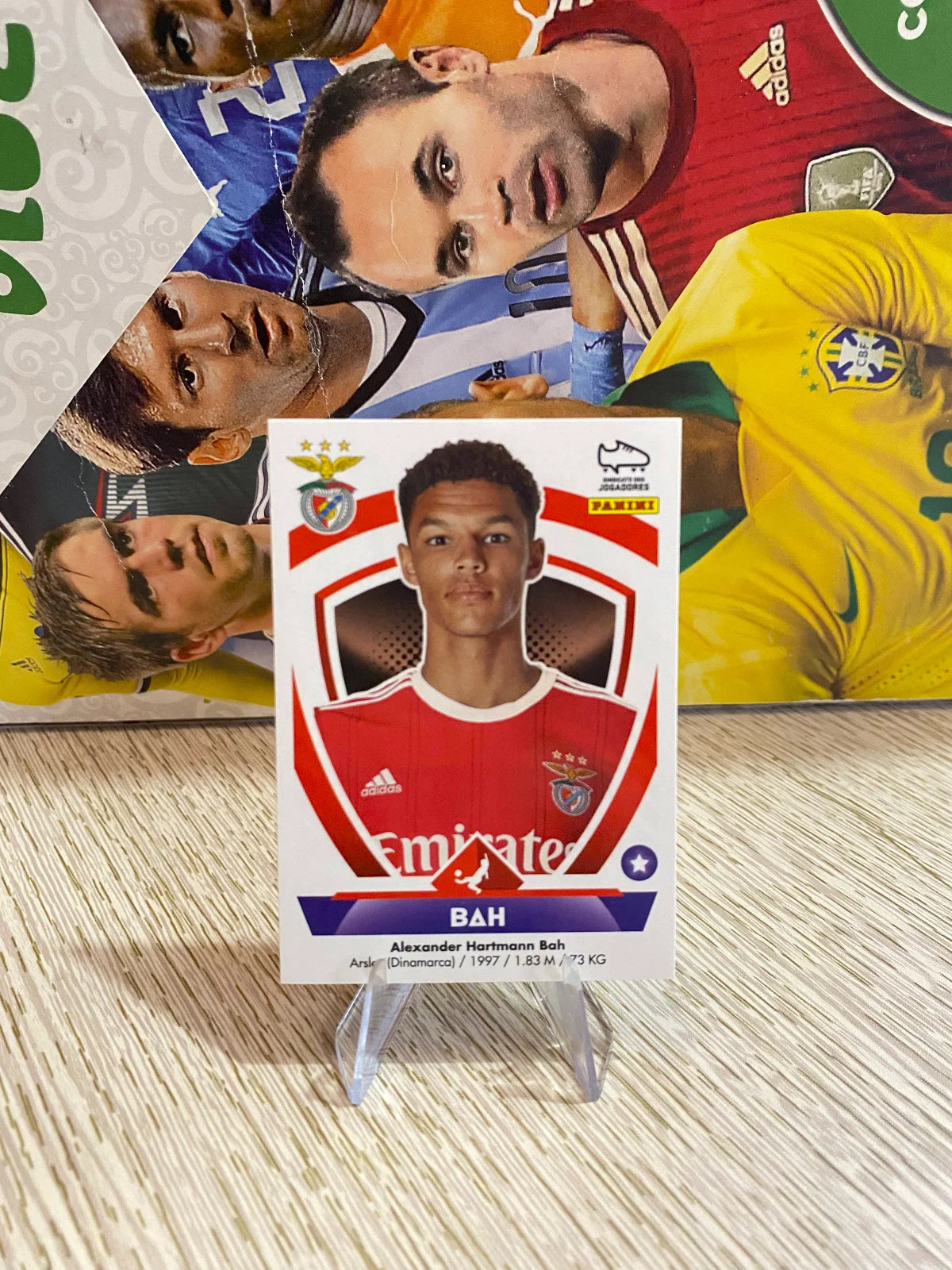 2022-23 Panini Futebol Stickers 42 Alexander Bah - Benfica