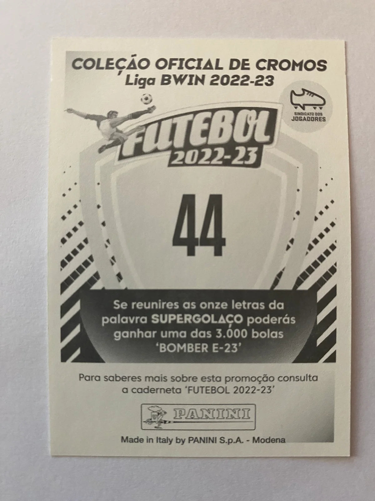2022-23 Panini Futebol Stickers 44 Morato - Benfica