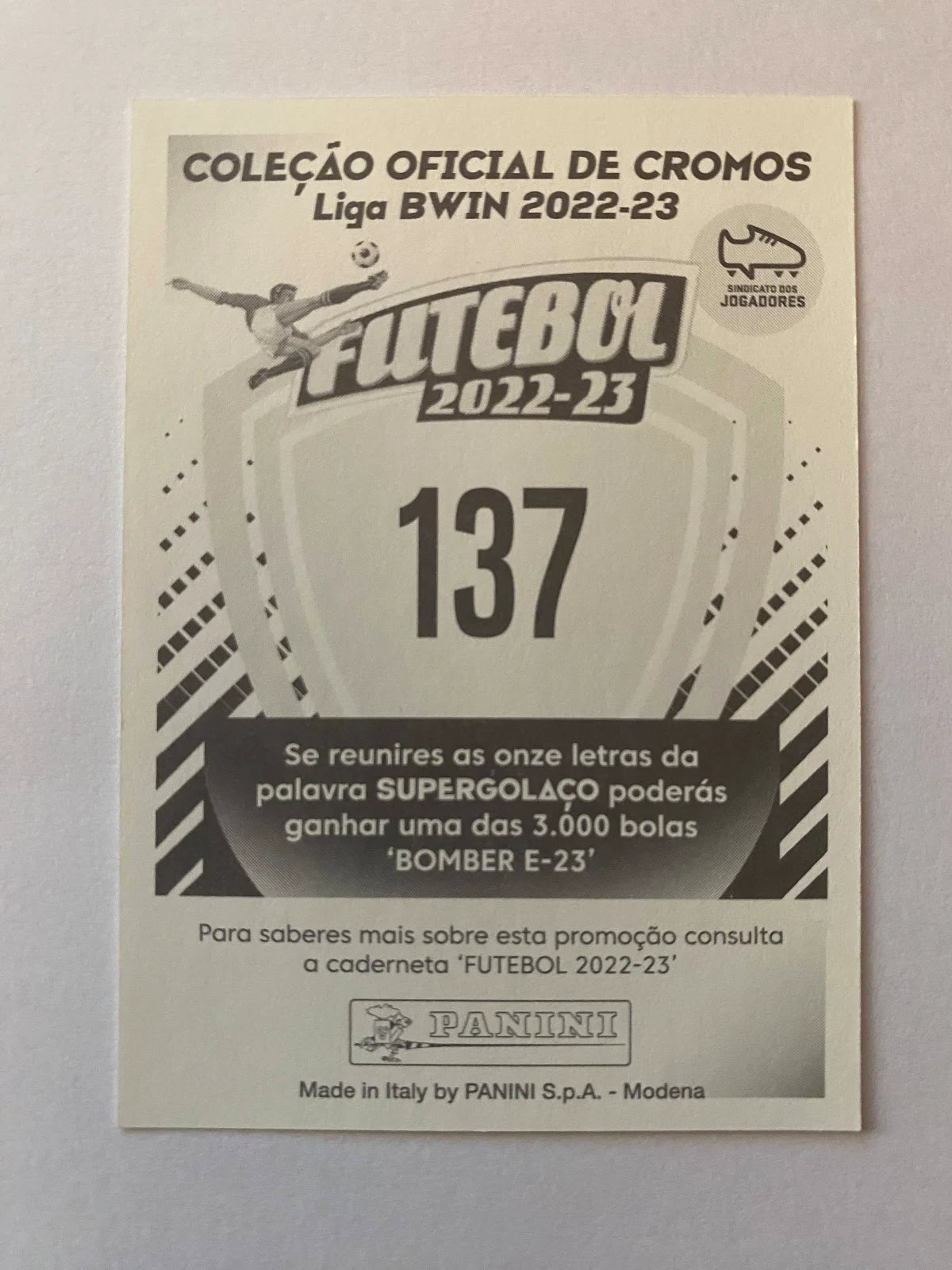 2022-23 Panini Futebol Stickers 137 Goncalo Esteves - Estoril