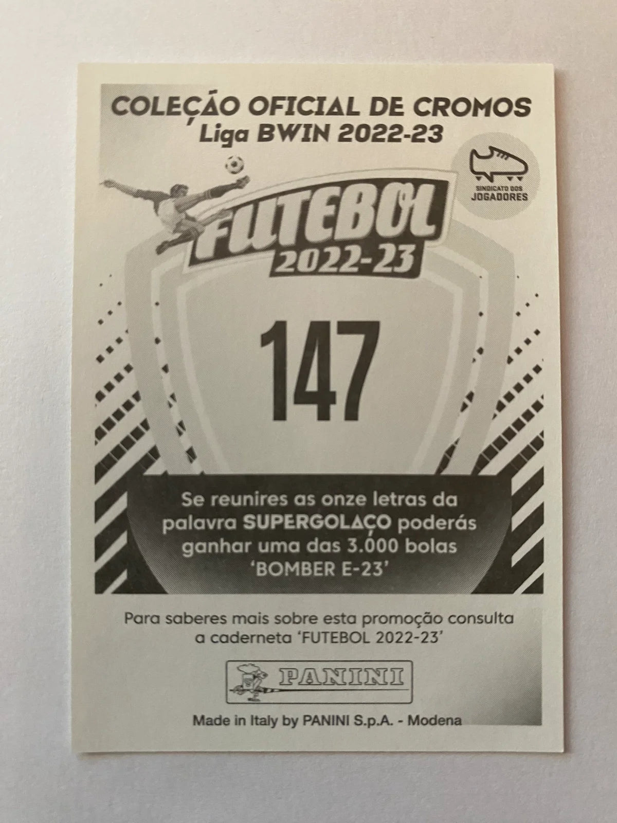 2022-23 Panini Futebol Stickers 147 Tiago Gouveia - Estoril