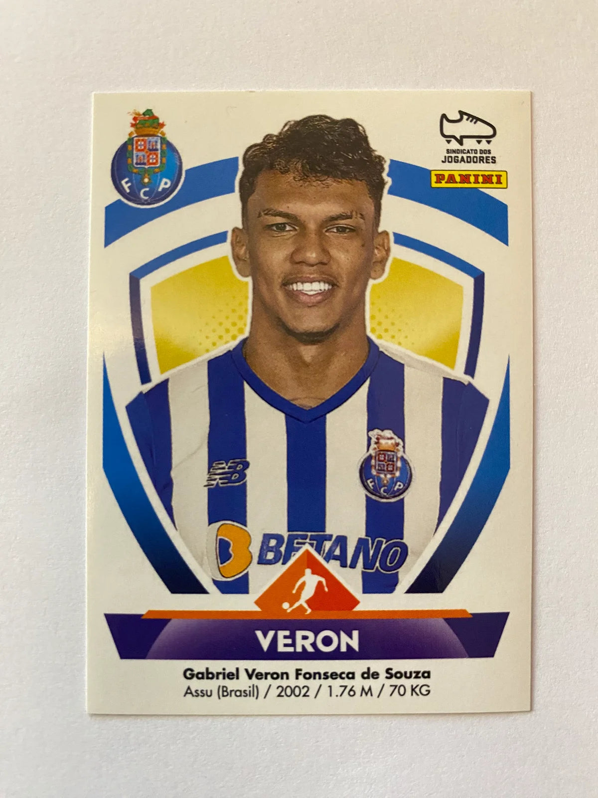 2022-23 Panini Futebol Stickers 262 Gabriel Veron - Porto