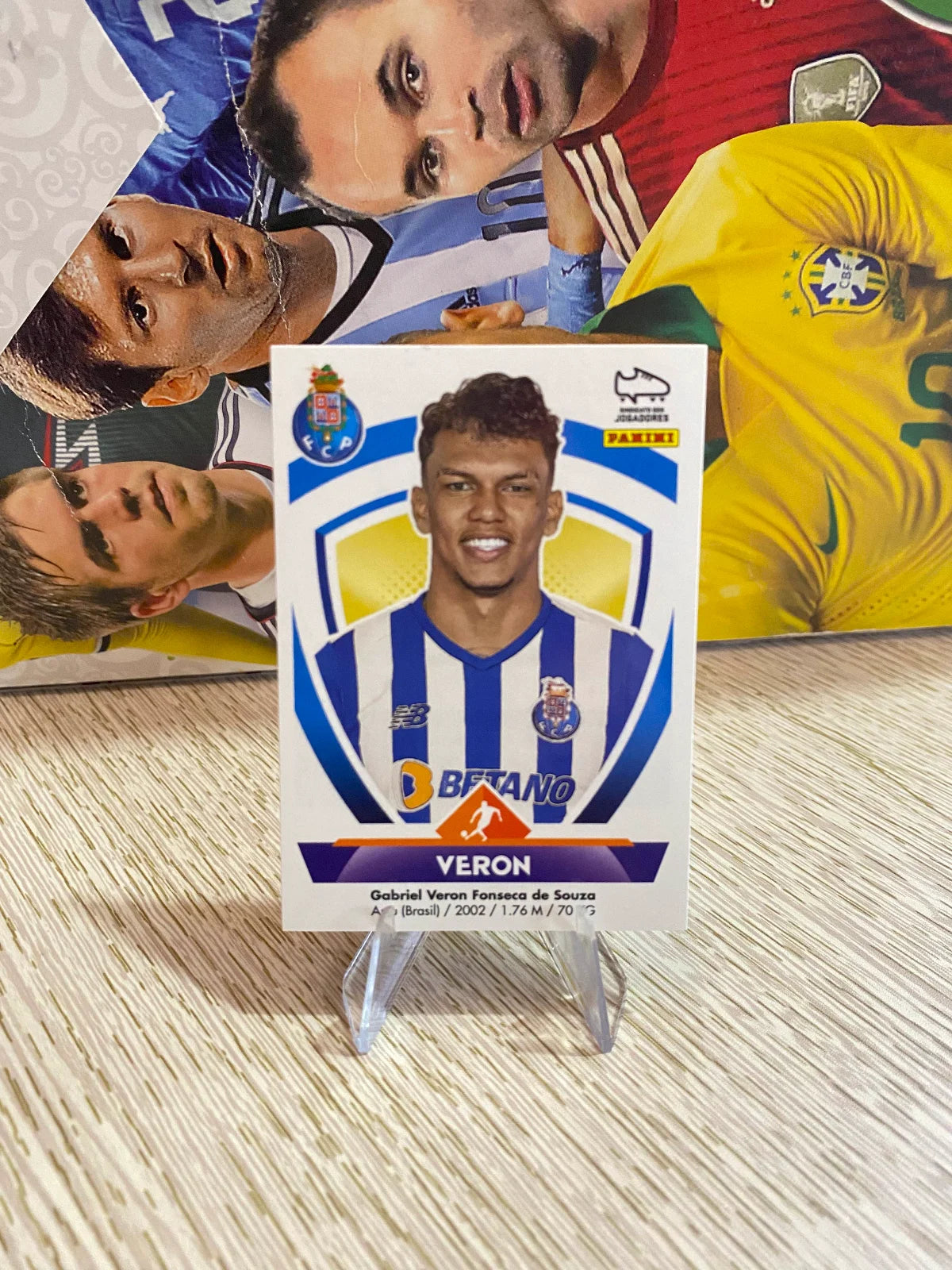 2022-23 Panini Futebol Stickers 262 Gabriel Veron - Porto