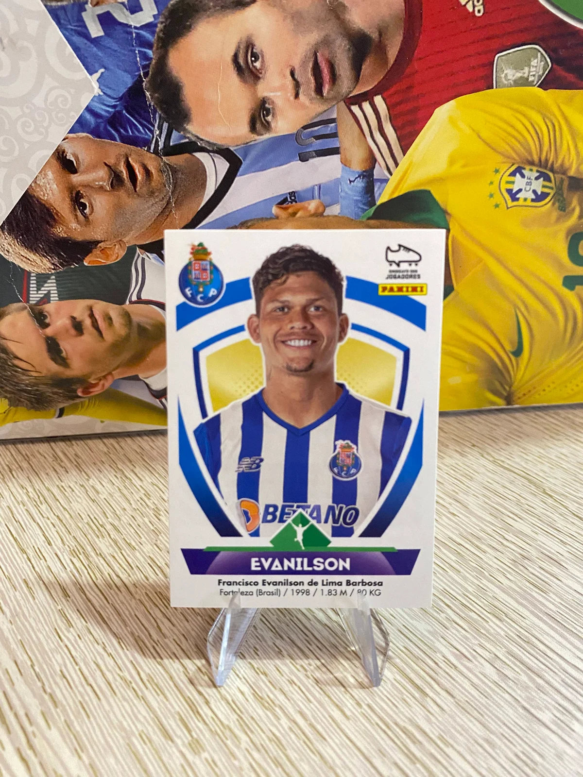 2022-23 Panini Futebol Stickers 263 Evanilson - Porto