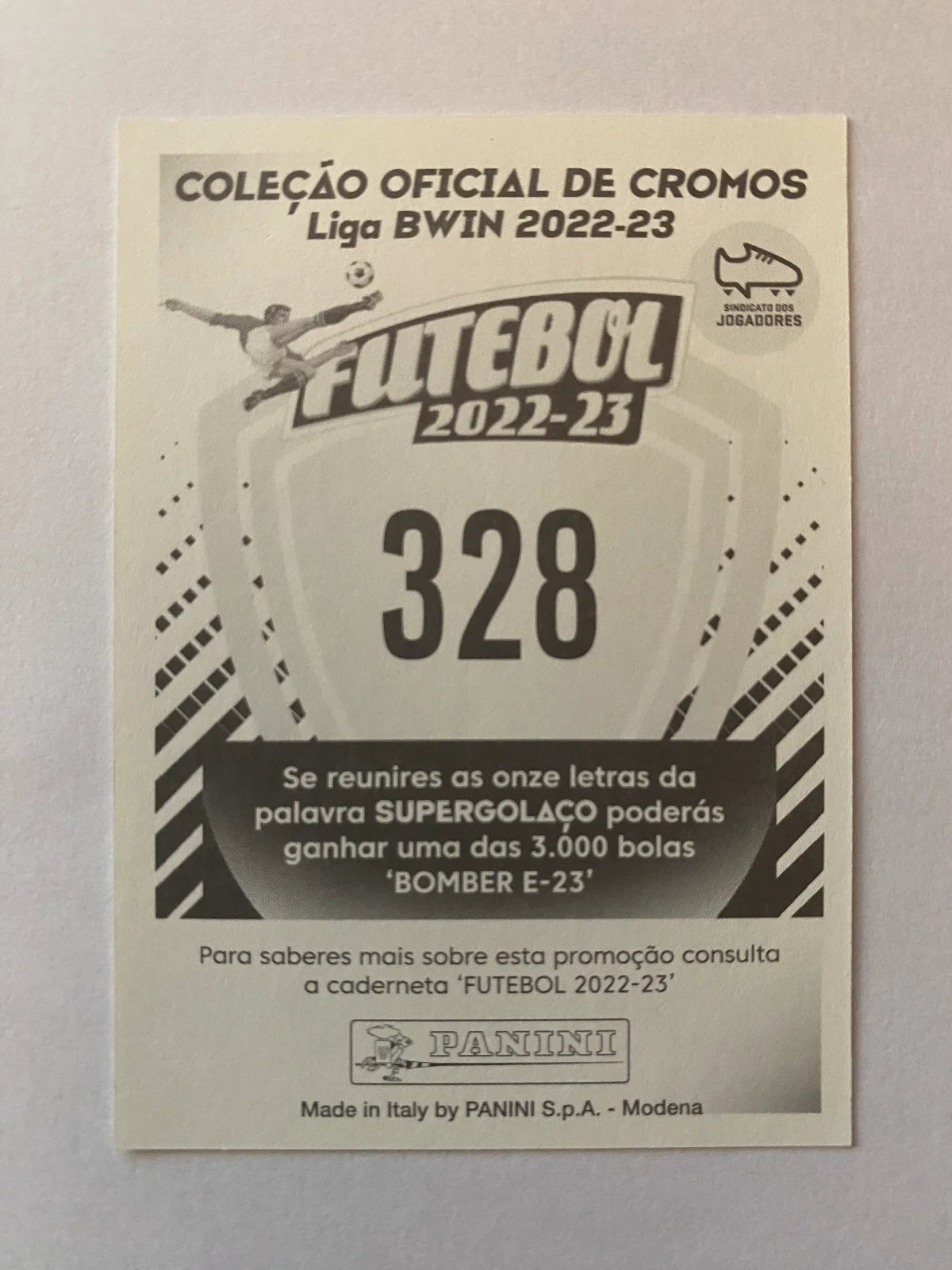 2022-23 Panini Futebol Stickers 328 Andre Amaro - Vitoria Guimaraes
