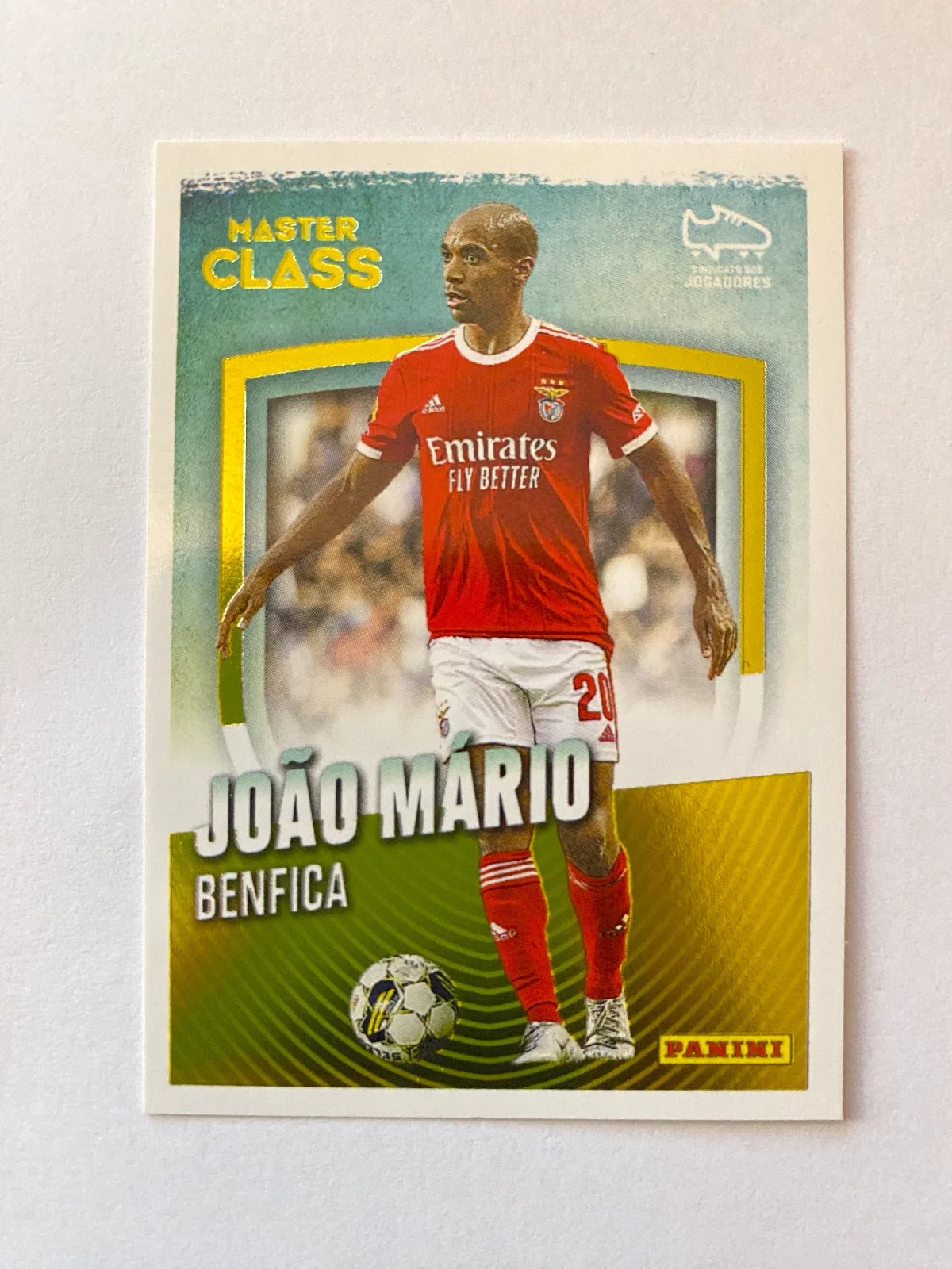 2022-23 Panini Futebol Stickers 370 Joao Mario - MasterClass
