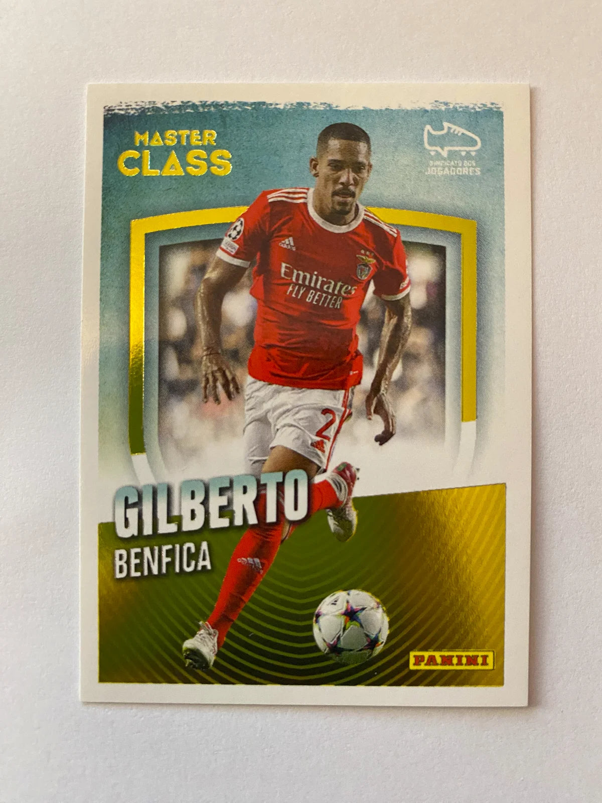 2022-23 Panini Futebol Stickers 373 Gilberto - MasterClass