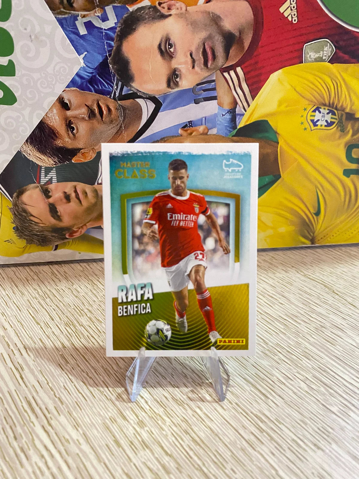 2022-23 Panini Futebol Stickers 386 Rafa - MasterClass