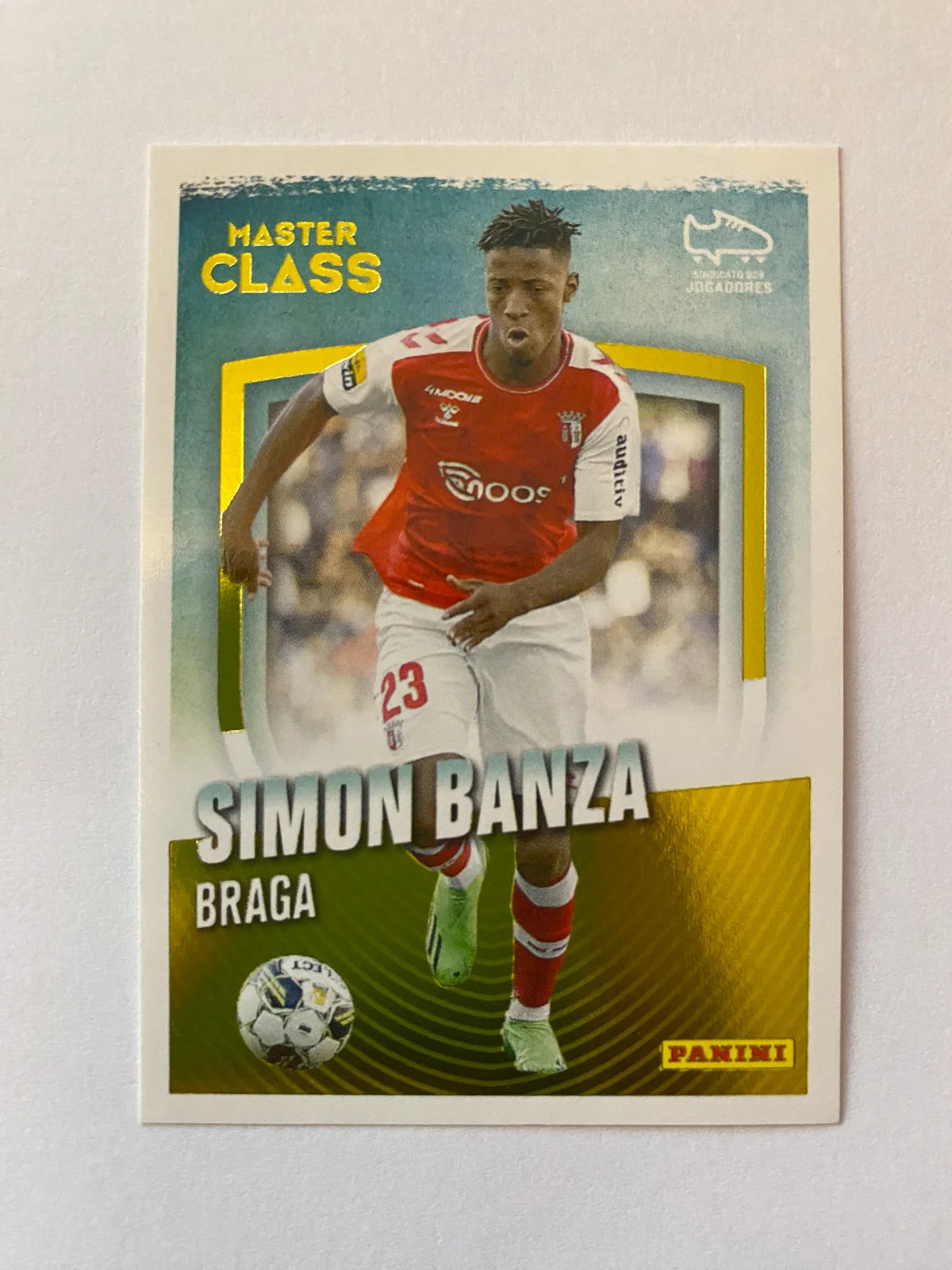 2022-23 Panini Futebol Stickers 388 Simon Banza - MasterClass