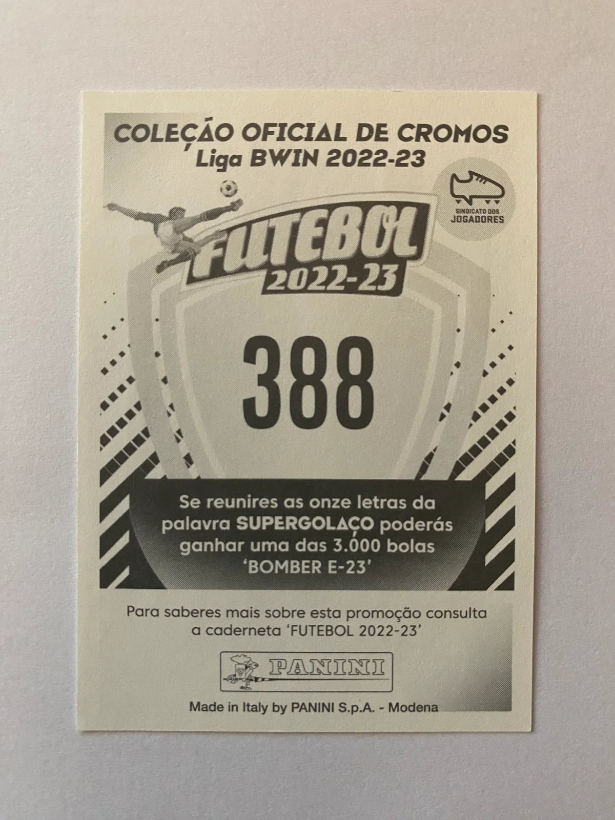 2022-23 Panini Futebol Stickers 388 Simon Banza - MasterClass