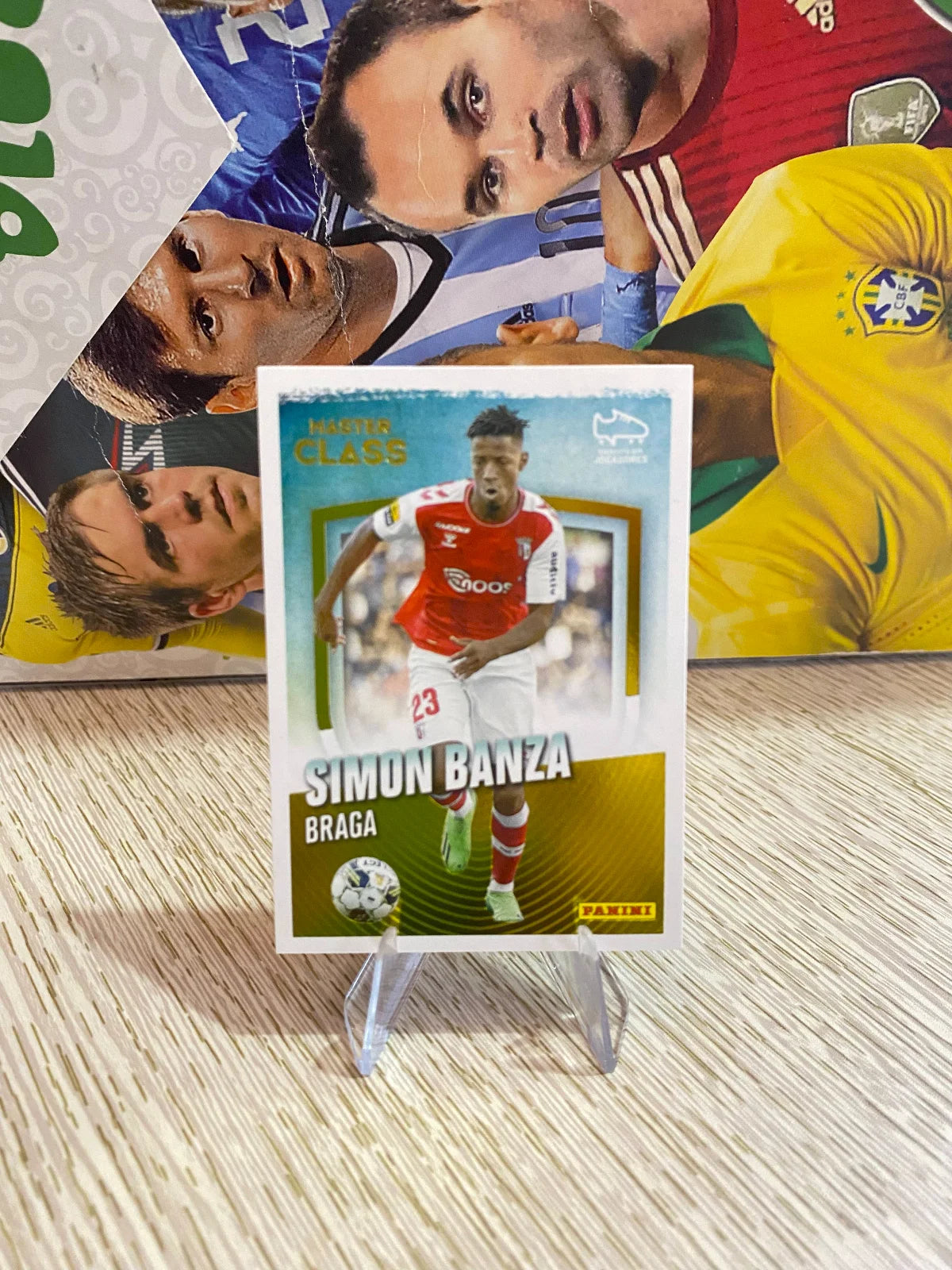 2022-23 Panini Futebol Stickers 388 Simon Banza - MasterClass