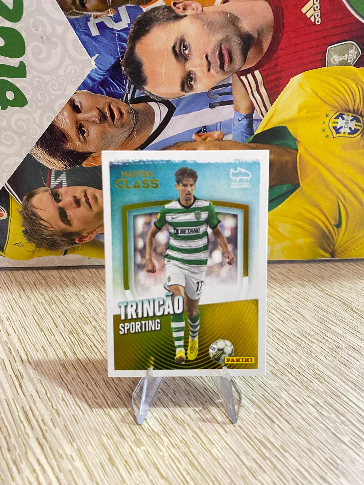 2022-23 Panini Futebol Stickers 392 Trincao - MasterClass