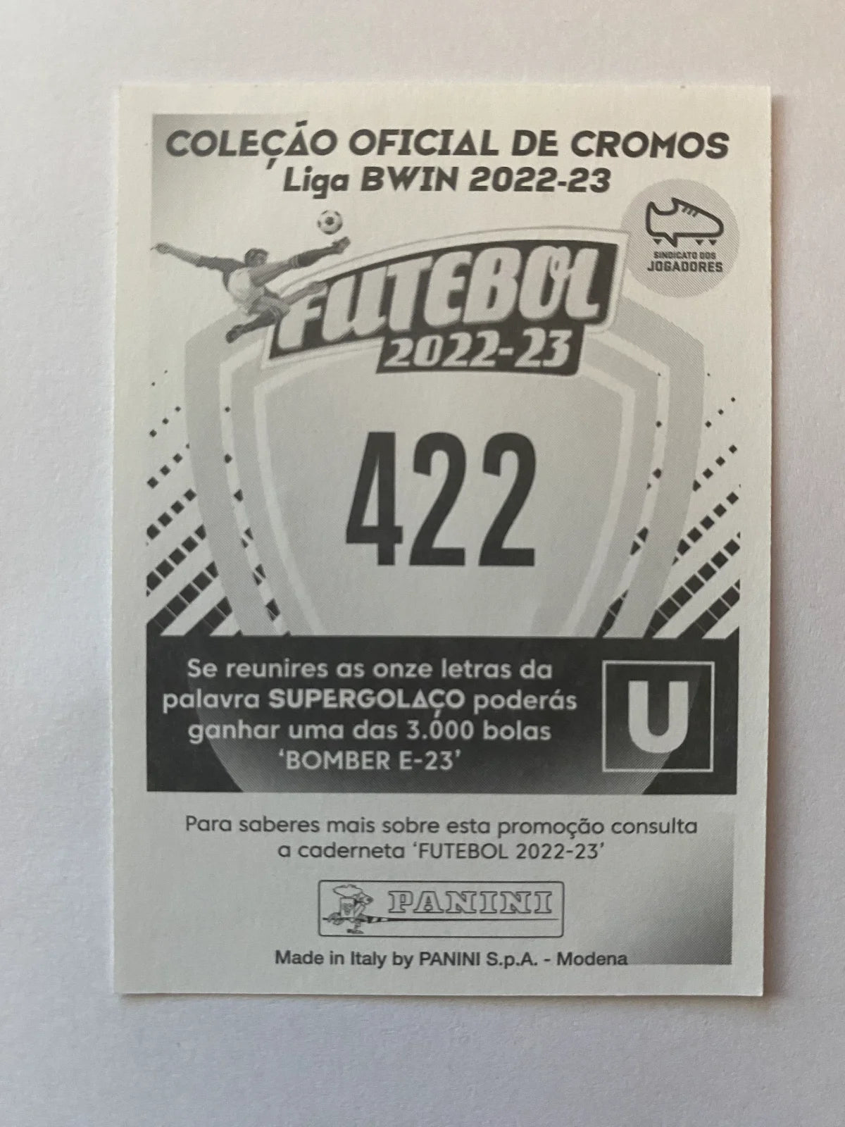 2022-23 Panini Futebol Stickers 422 Vitinha - ENERGY
