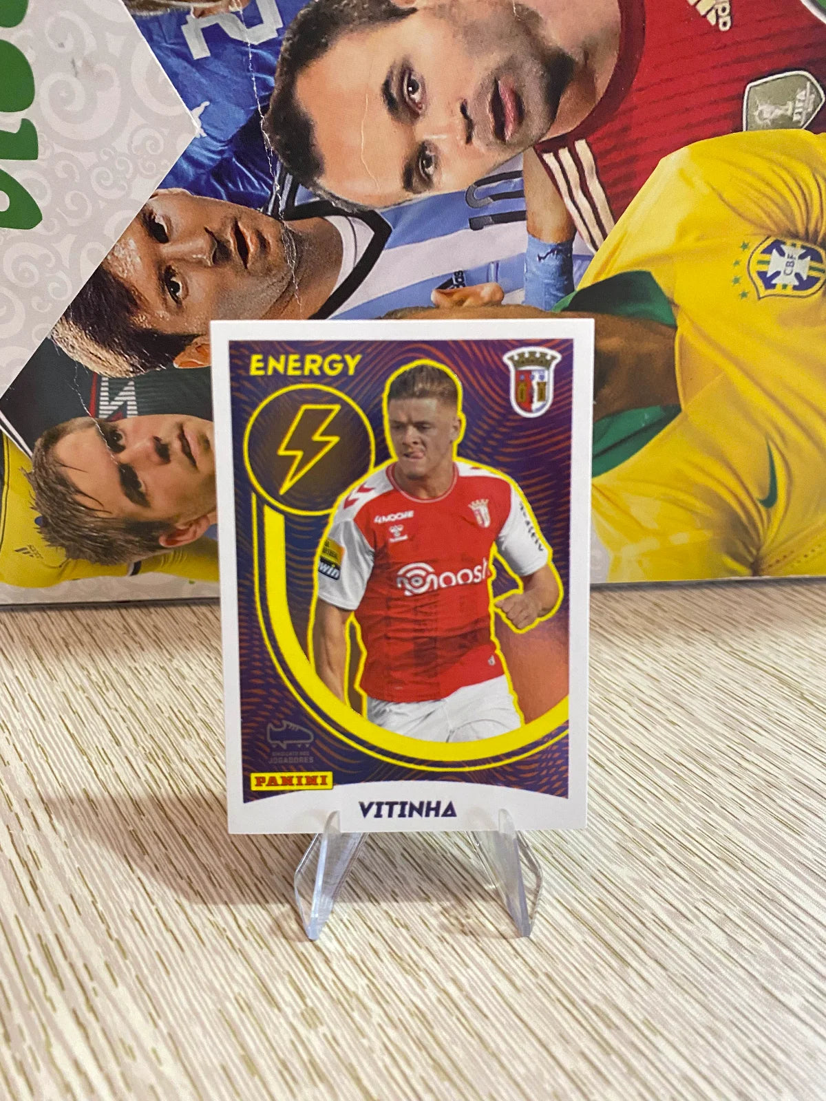 2022-23 Panini Futebol Stickers 422 Vitinha - ENERGY