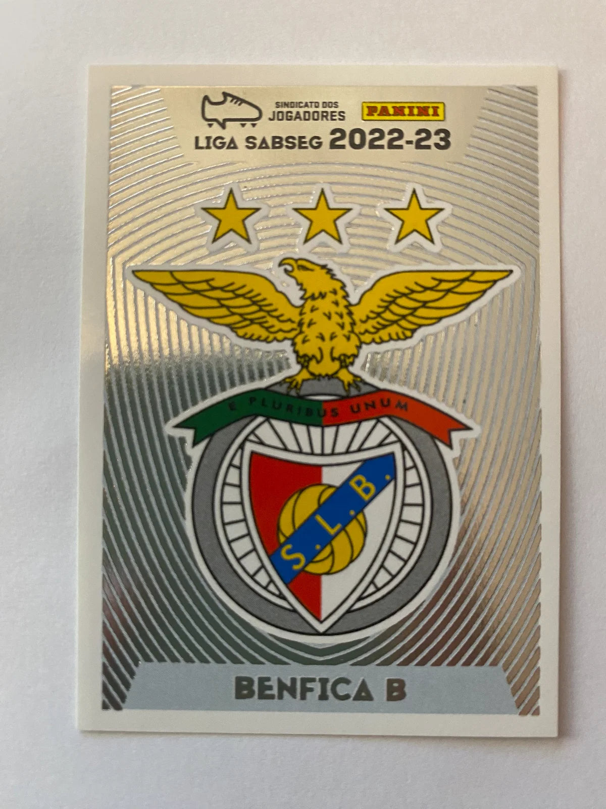 2022-23 Panini Futebol Stickers 425 Emblema - Benfica B