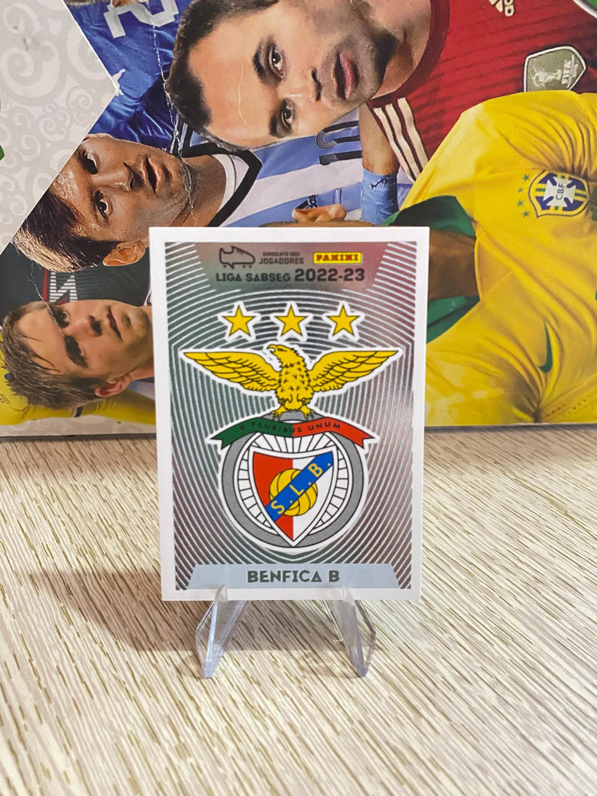 2022-23 Panini Futebol Stickers 425 Emblema - Benfica B