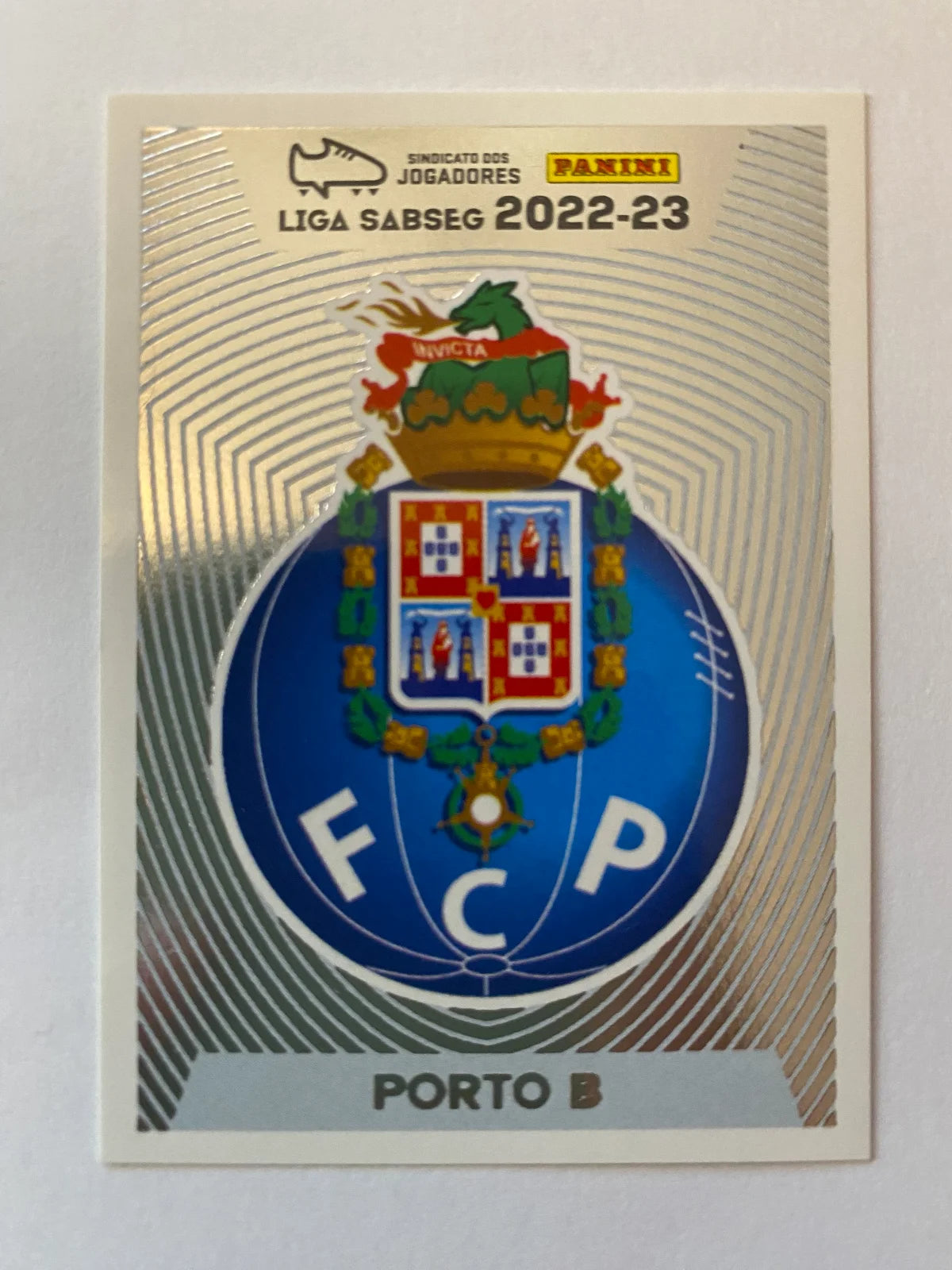 2022-23 Panini Futebol Stickers 436 Emblema - Porto B