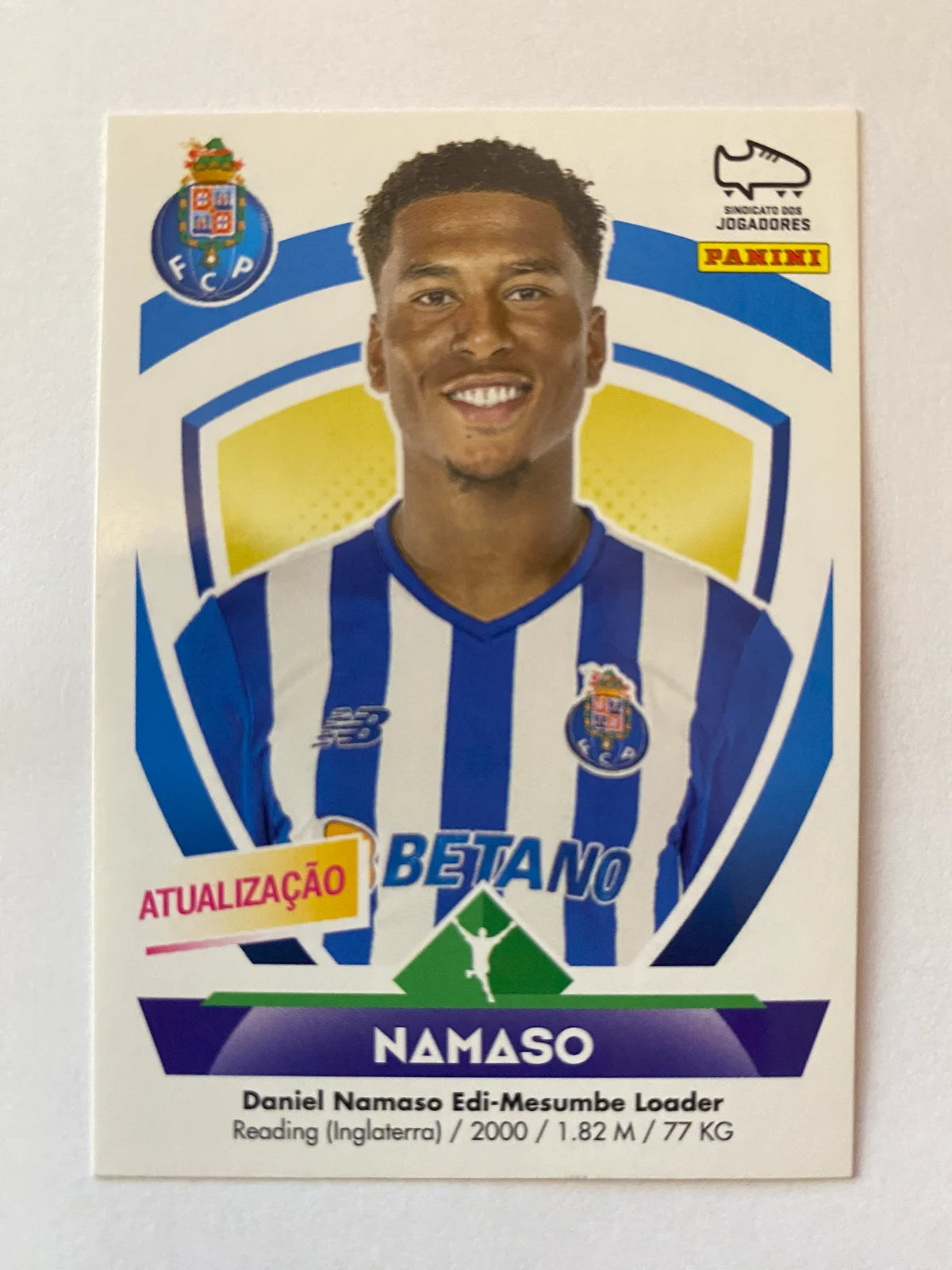 2022-23 Panini Futebol Stickers 468 Danny Namaso - Porto