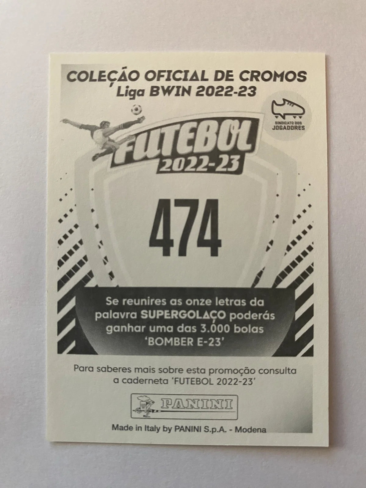2022-23 Panini Futebol Stickers 474 Miguel Maga - Vitoria Guimaraes