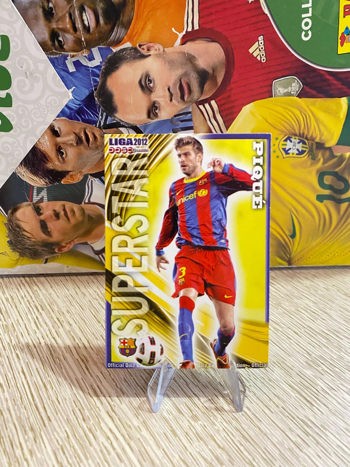 2011-12 Mundicromo Las Fichas de la Liga 024 Piqué SuperStar