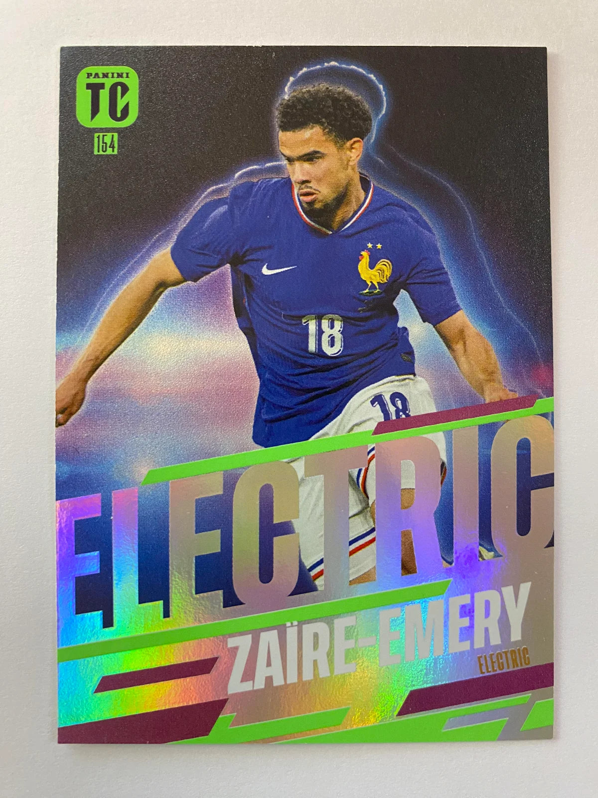 2025 Panini Top Class 154 Warren Zaïre-Emery ELECTRIC