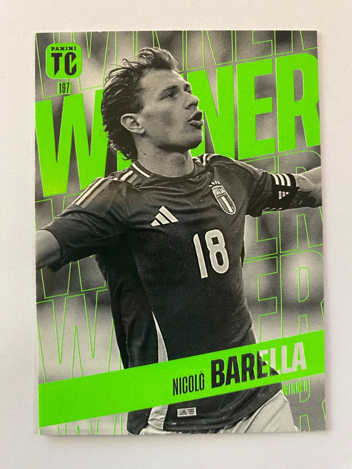 2025 Panini Top Class 197 Nicolò Barella WINNER