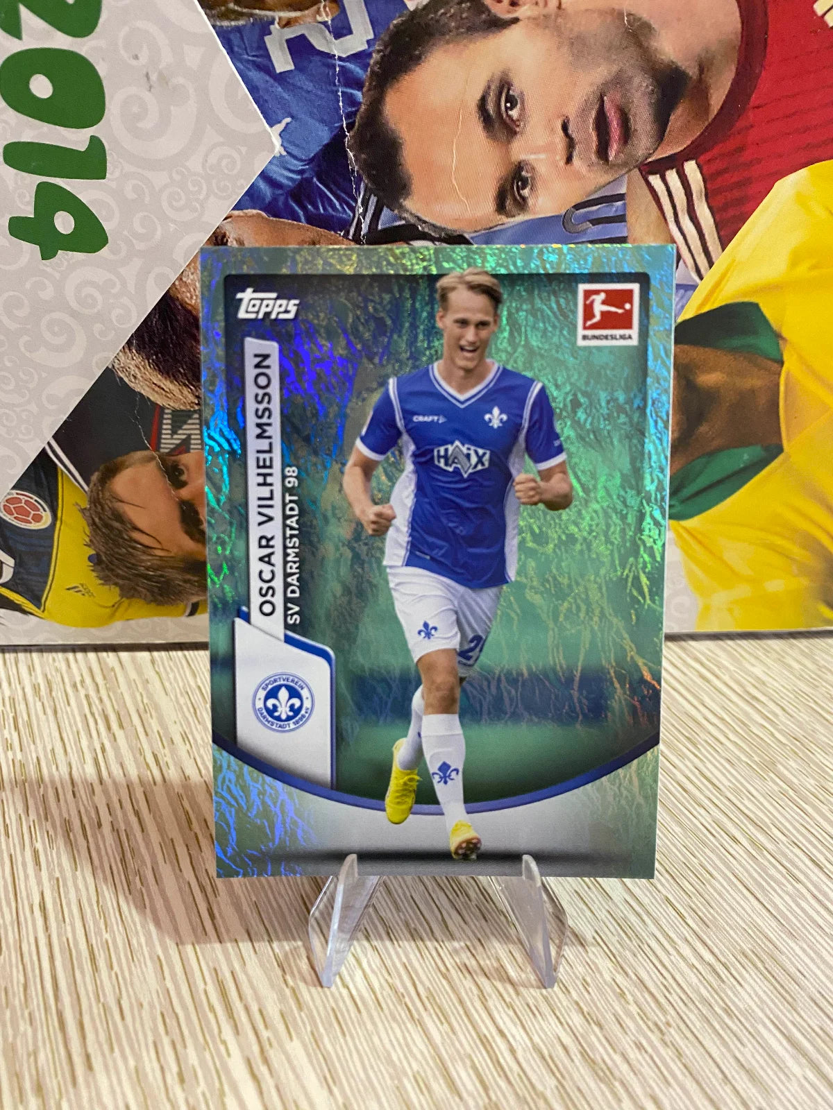 2023-24 Topps Bundesliga Jade Edition - Base #19 Oscar Vilhelmsson