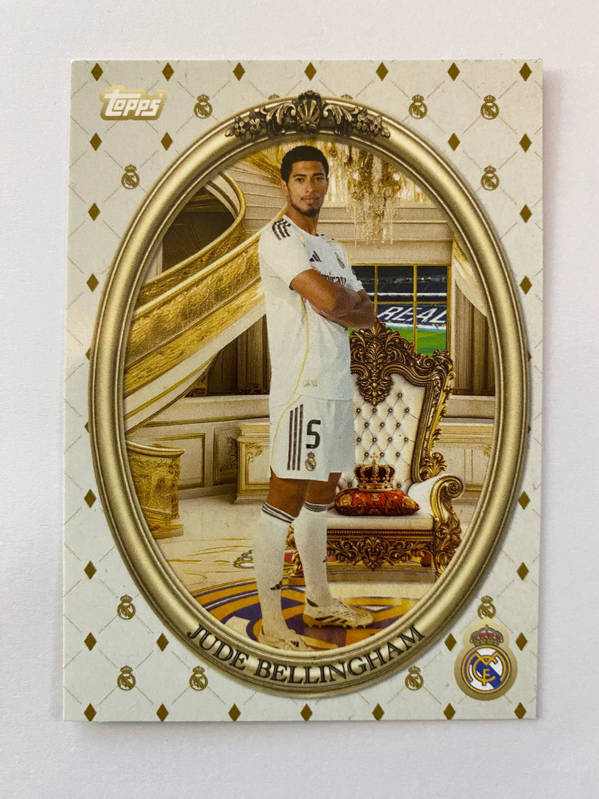 2025-26 Topps Real Madrid Team Set - #41 Jude Bellingham King Real