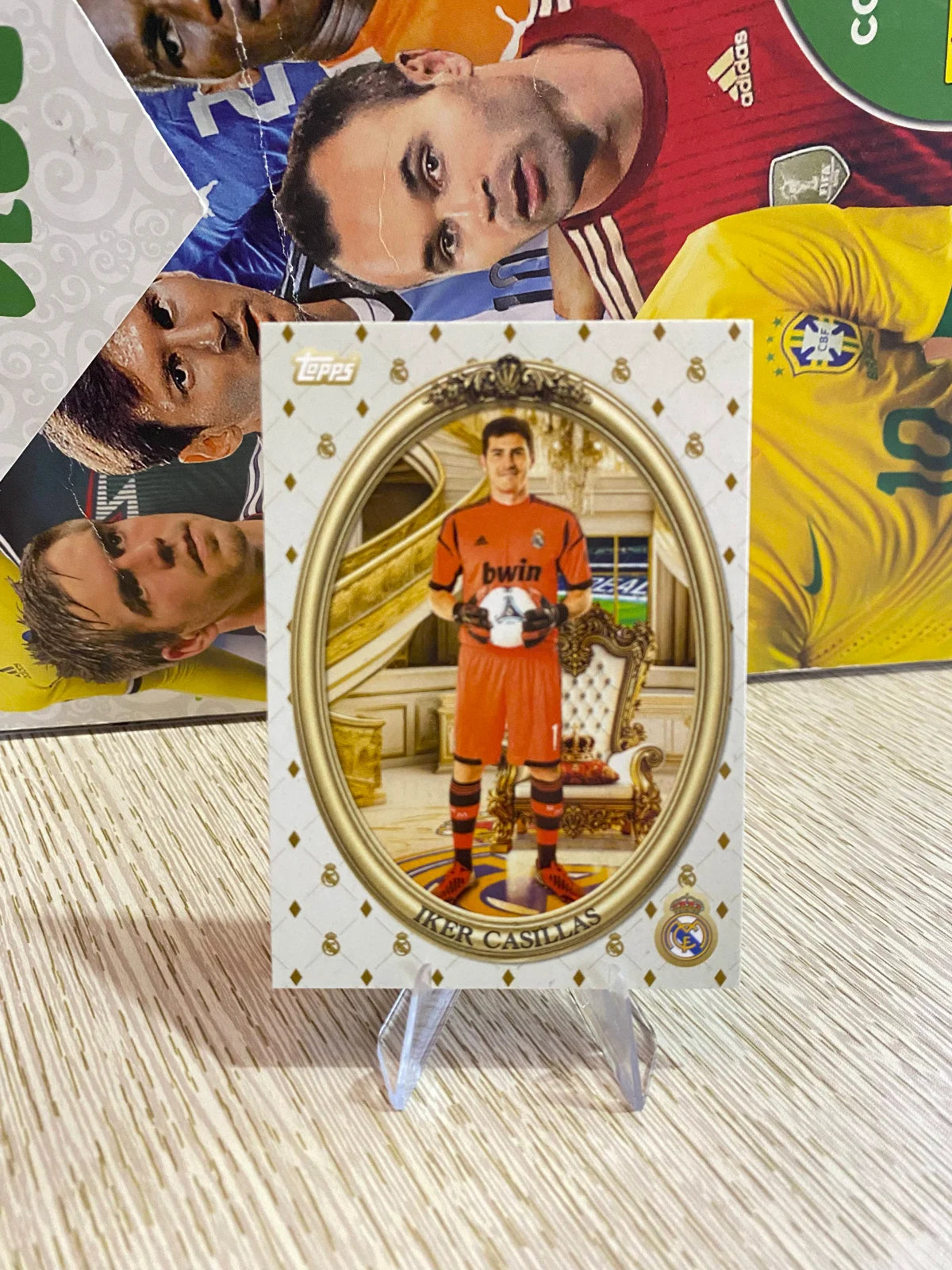 2025-26 Topps Real Madrid Team Set - #48 Iker Casillas King Real