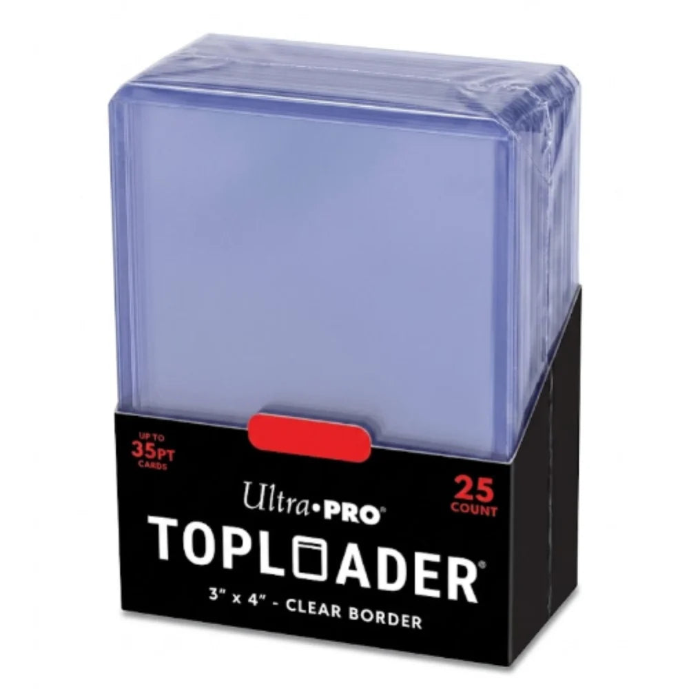 Ultra Pro TOPLOADER Sleeves  3" x 4" Clear Regular (25ct) for Standard Size Cards