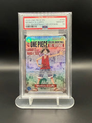Monkey.D.Luffy (College Basketball US Voyage) P-055 (One Piece Promotion Cards) — PSA 10