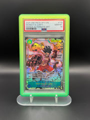 Monkey.D.Luffy (Manga) OP11-118 (A Fist of Divine Speed) — PSA 10