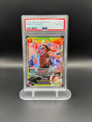 Monkey.D.Luffy (061) EB02-061 (Extra Booster: Anime 25th Collection) — PSA 10