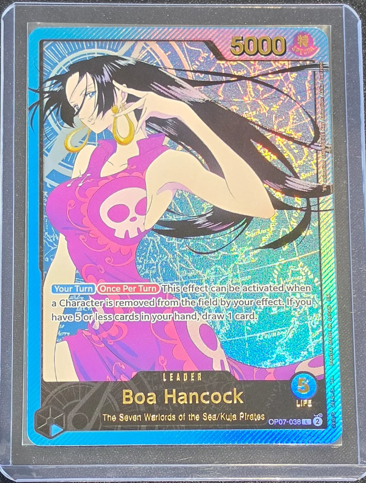 Boa Hancock (SPR) OP07-038 (Extra Booster: Anime 25th Collection)