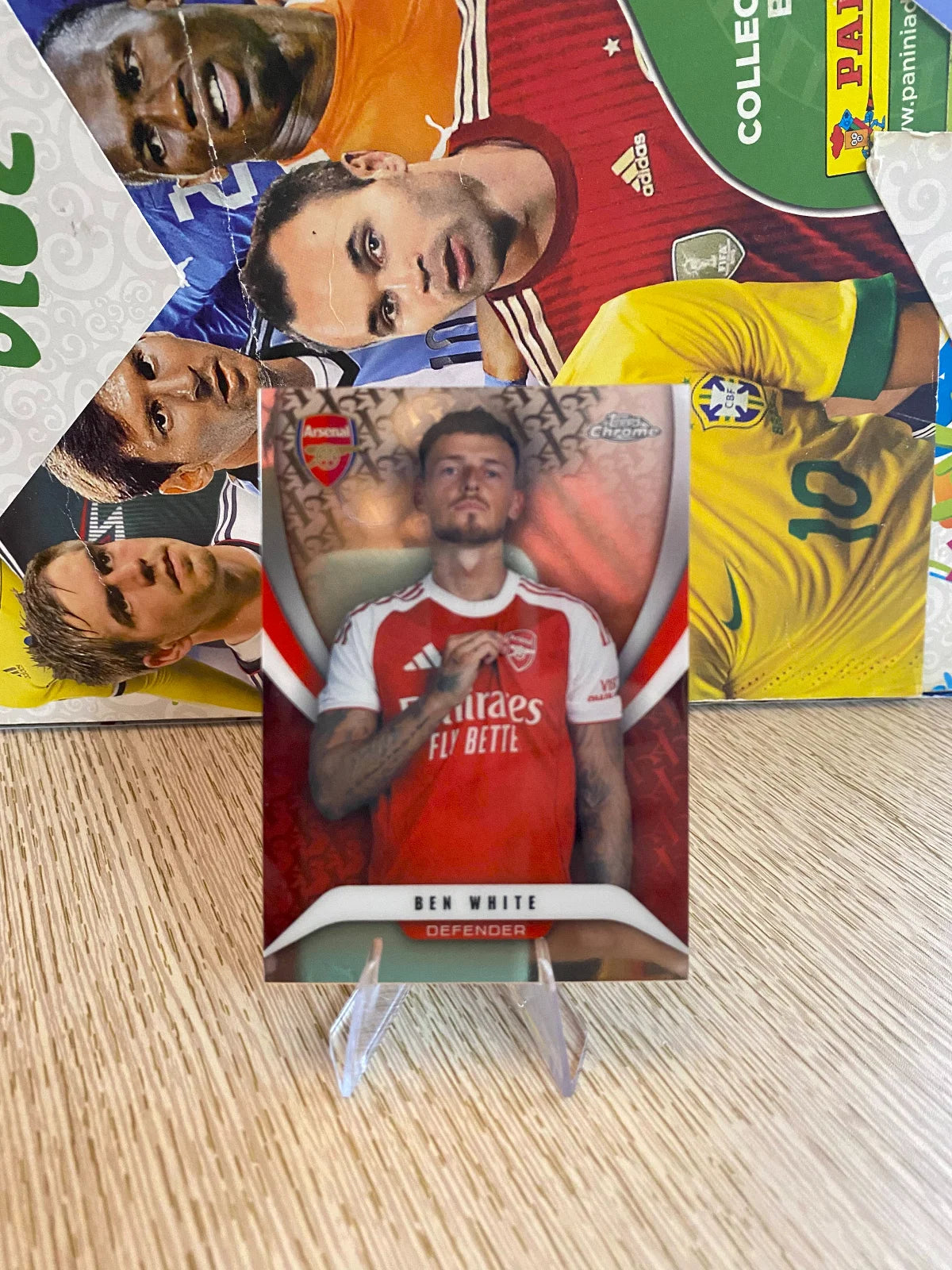 2025-26 Topps Chrome Arsenal - #53 Ben White