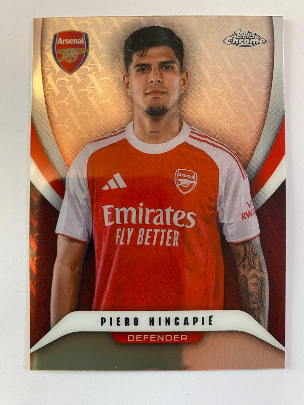 2025-26 Topps Chrome Arsenal - #52 Piero Hincapié