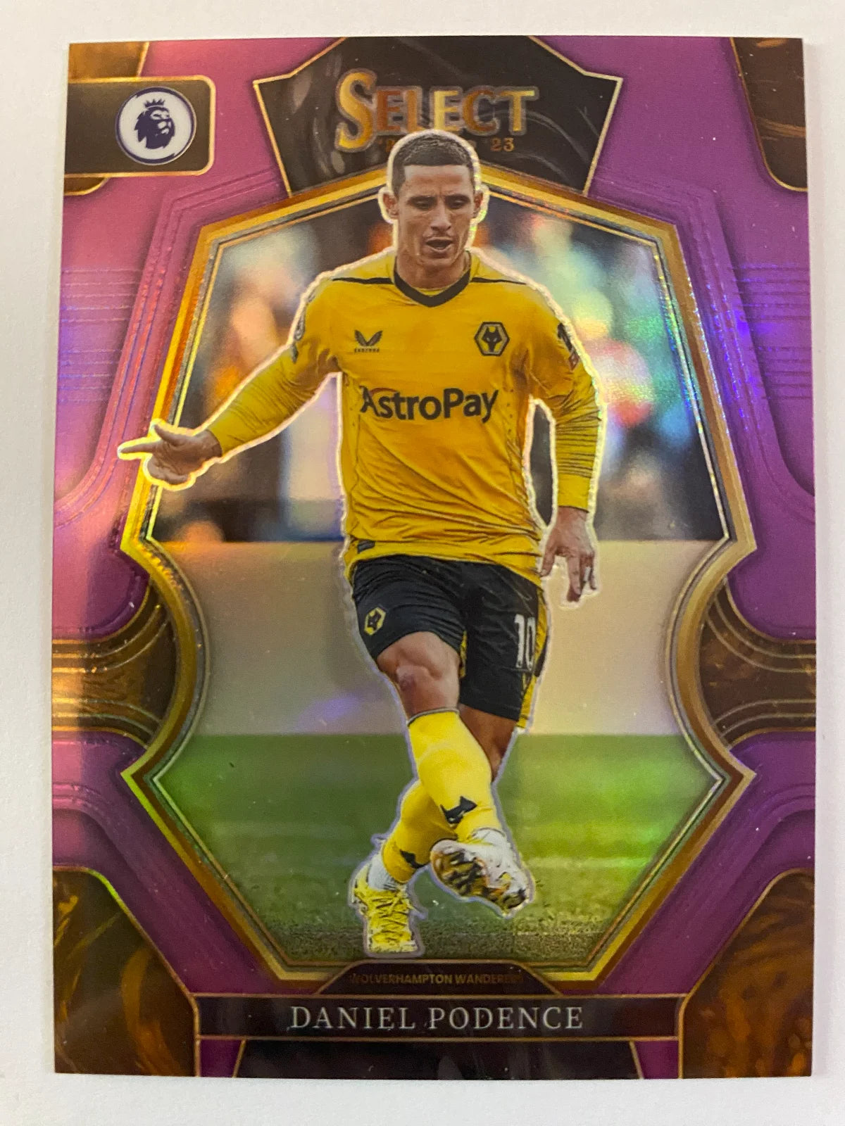2022-23 Panini Select Premier League - Purple #132 Daniel Podence SN135 - 050/135