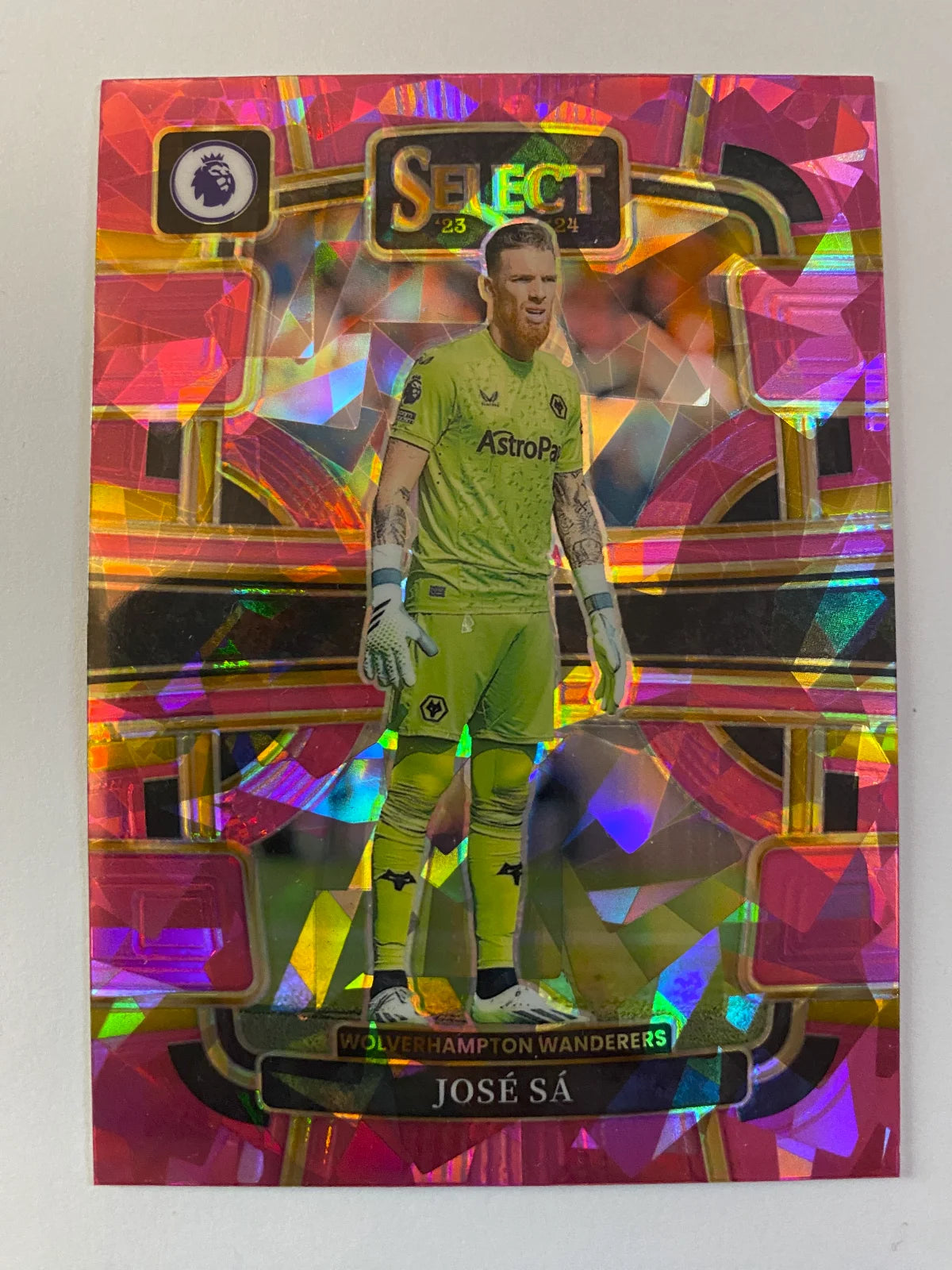 2023-24 Panini Select Premier League - Pink Ice #96 Jose Sa