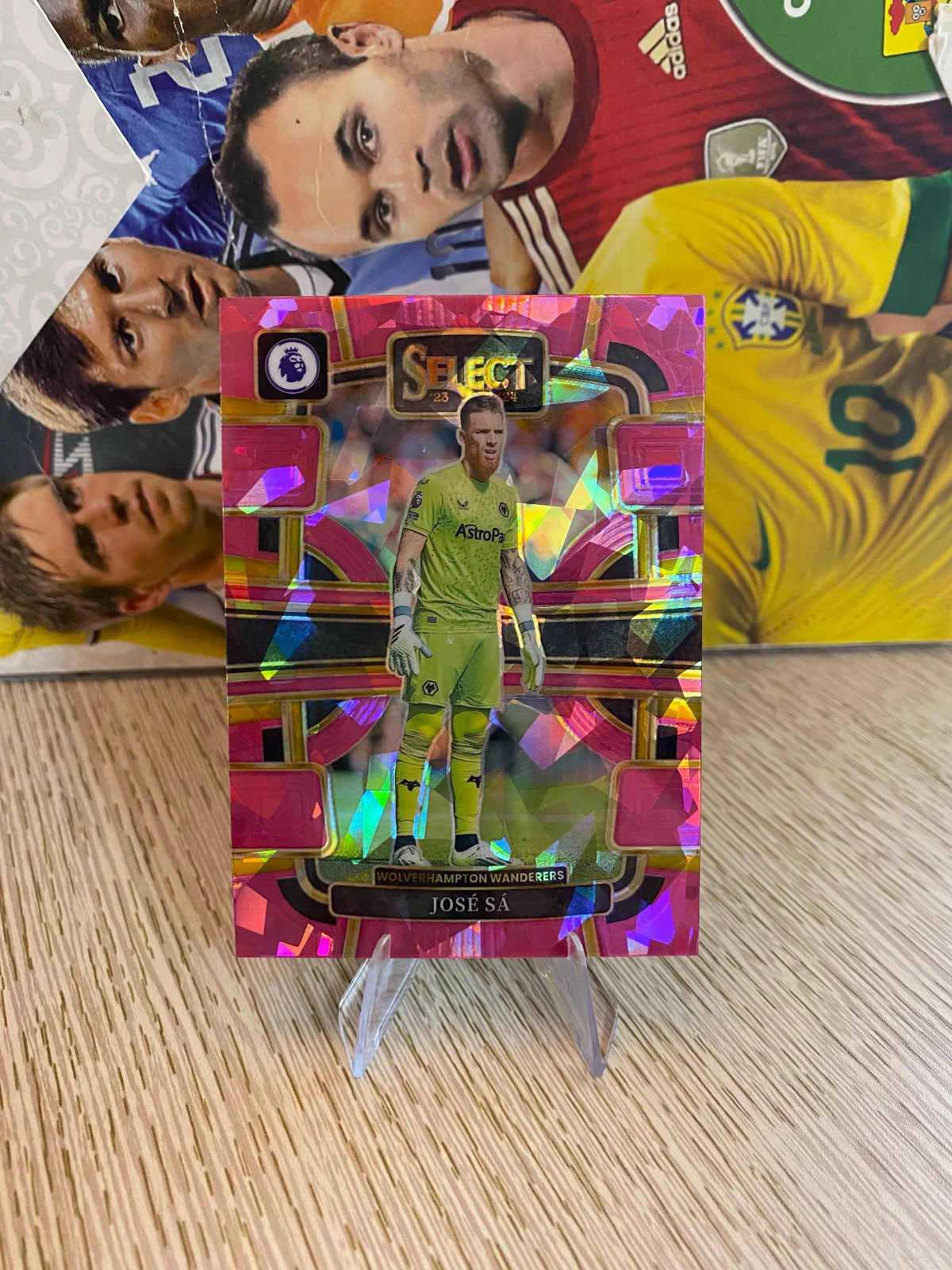 2023-24 Panini Select Premier League - Pink Ice #96 Jose Sa