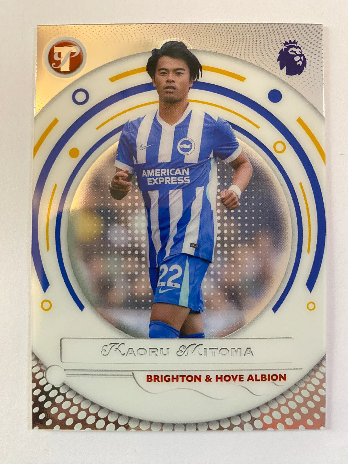 2025-26 Topps Pristine Premier League - #42 Kaoru Mitoma