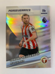 2025-26 Pristine Premier League - Jordan Henderson Perseverance Refractor #PV-2