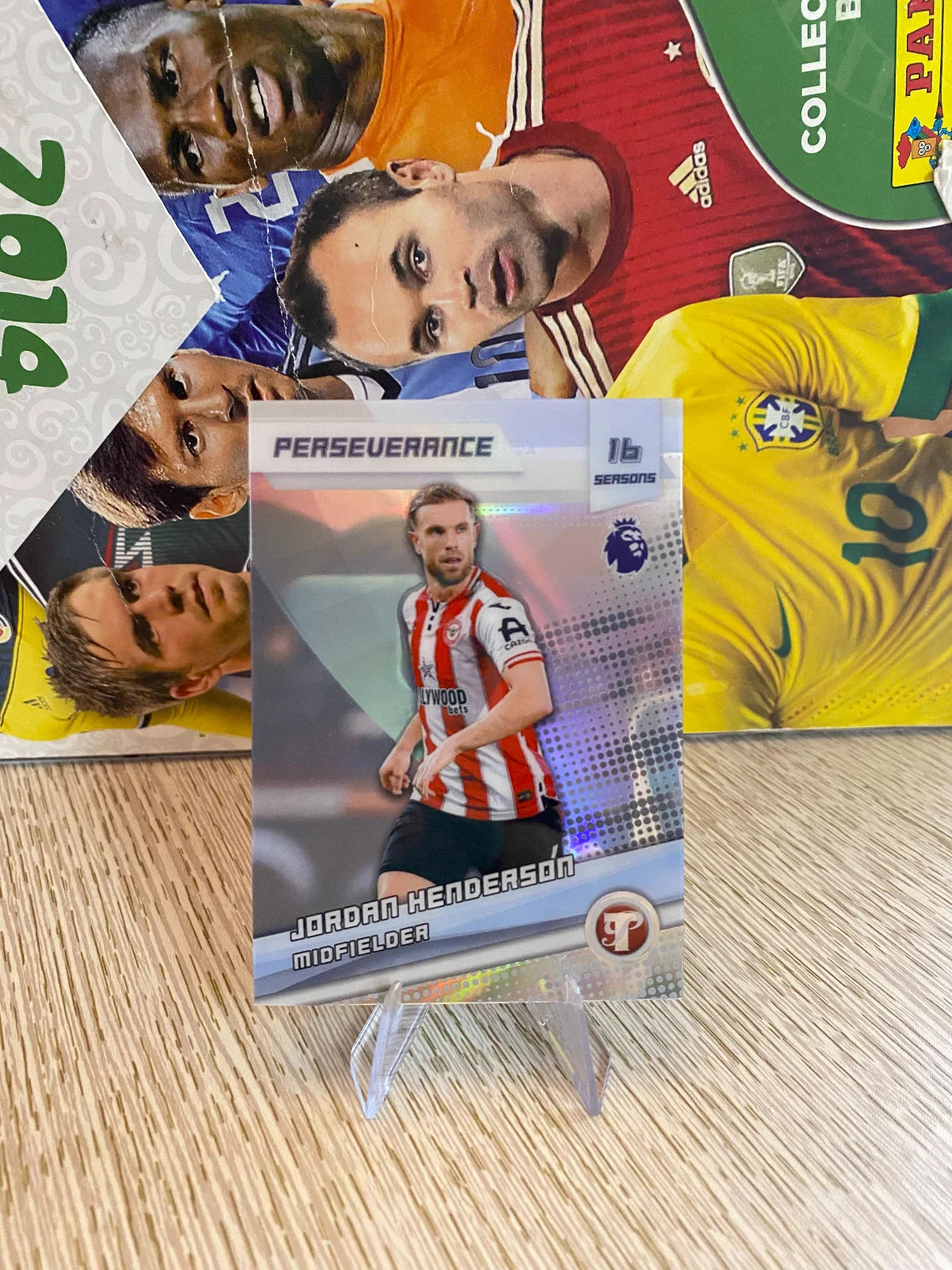 2025-26 Pristine Premier League - Jordan Henderson Perseverance Refractor #PV-2