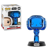 Funko Pop! Star Wars Princess Leia #295 Blue Chrome CHICAGO 2019 SW CELEBRATION LIMITED EDITION 2500 PCS