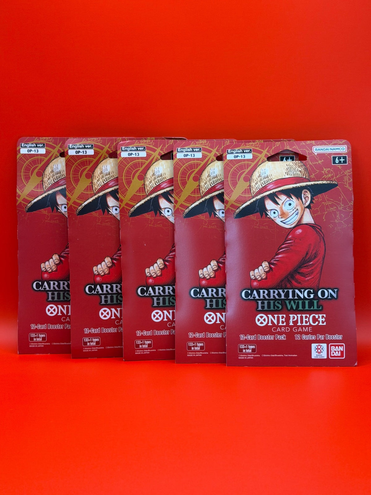 Carrying On His Will Sleeved Booster Pack