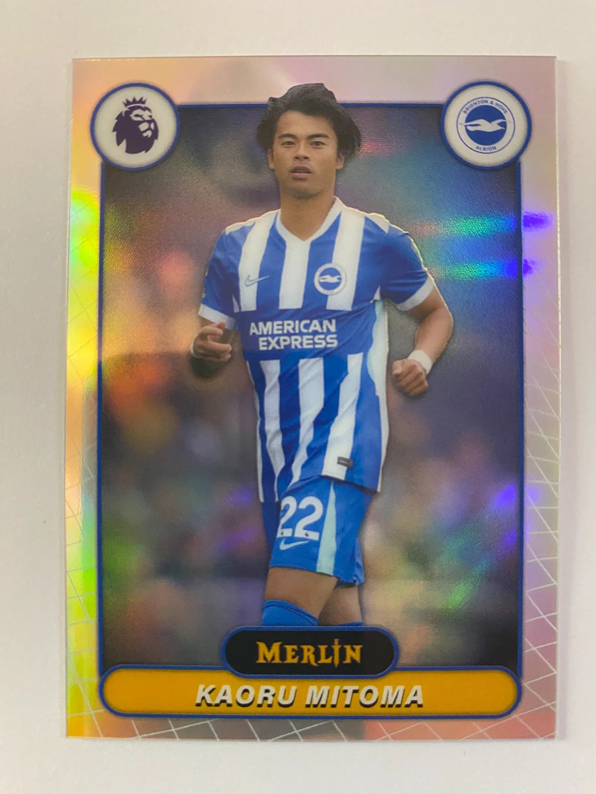 2026 Merlin Premier League - Refractor #43 Kaoru Mitoma
