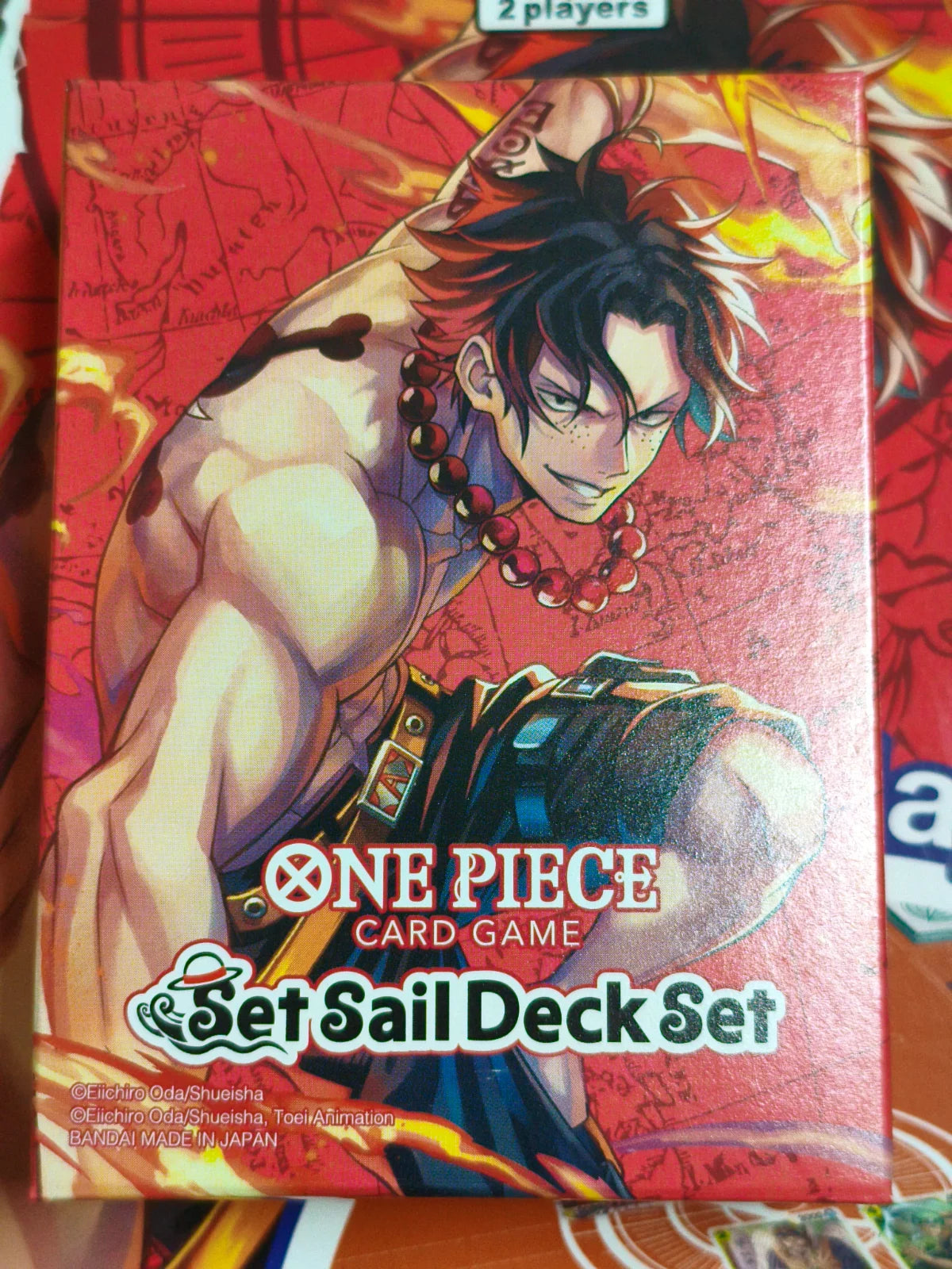 (Ace Deck) Portgas.D.Ace  From (Set Sail Deck Set)